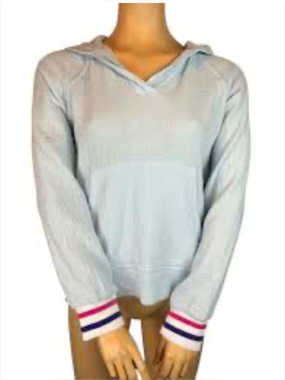 Sundry X Anthropologie Gauze Pullover Hoodie NWOT